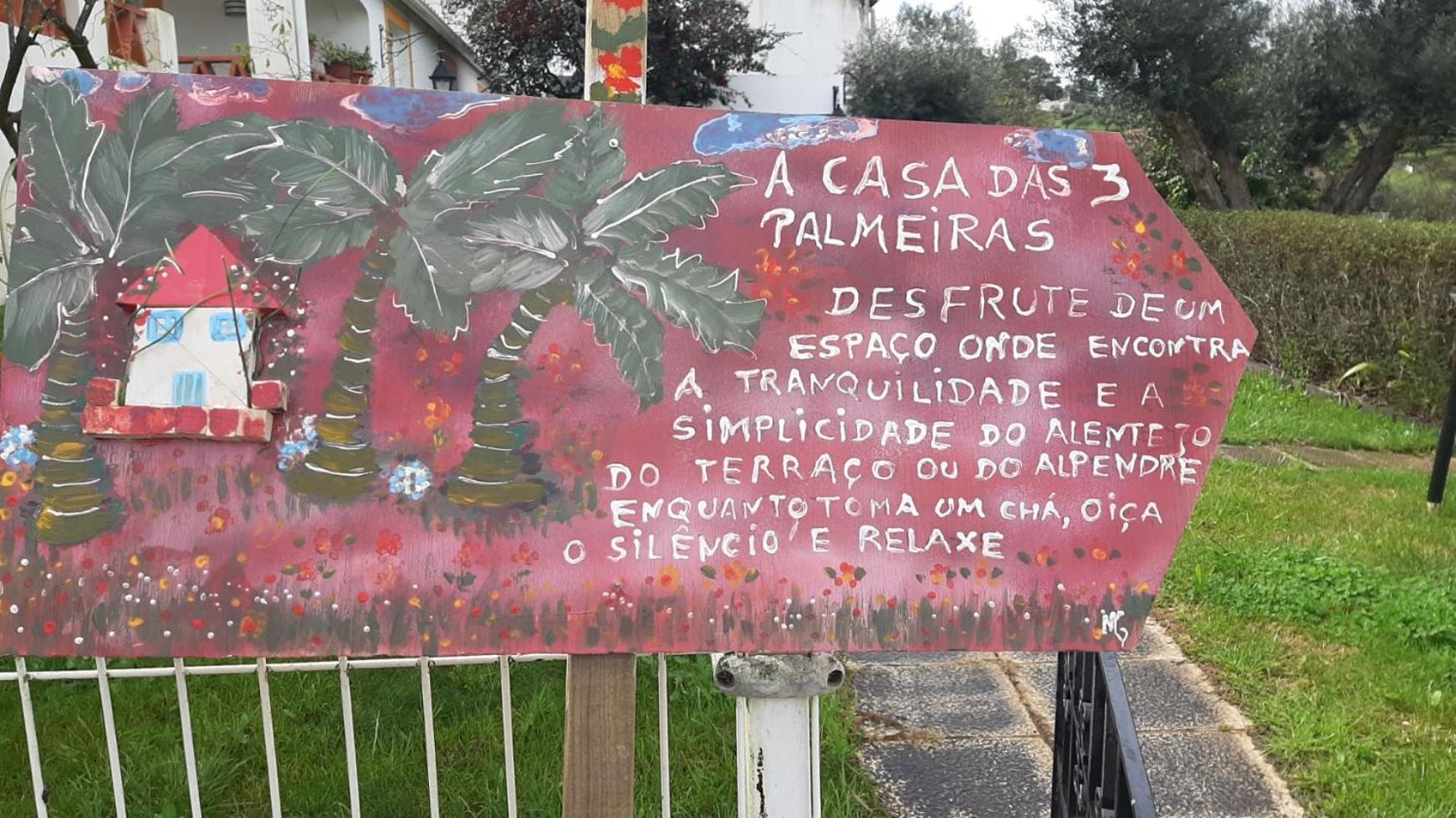 Casa Das 3 Palmeiras Arraiolos Kültér fotó